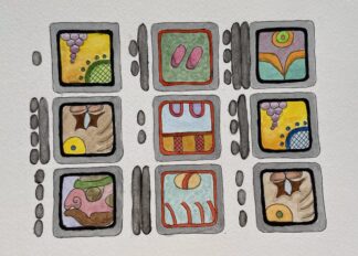 Calendário Maya Personalizado 1 (GRANDE)