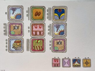 Calendário Maya Personalizado 2 (GRANDE)