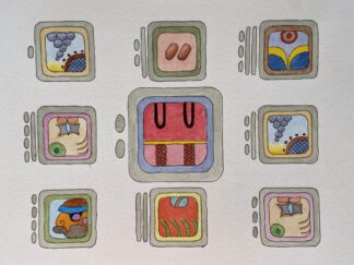 Calendário Maya Personalizado 3 (GRANDE)